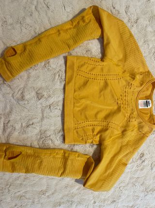 Top deportivo Gymshark manga larga