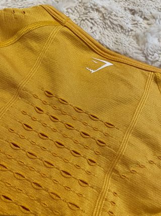 Top deportivo Gymshark manga larga