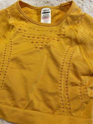 Top deportivo Gymshark manga larga