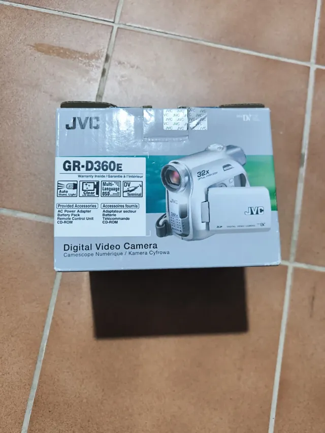 cámara de vídeo  JVC GR-D360E Digital  Leer bien