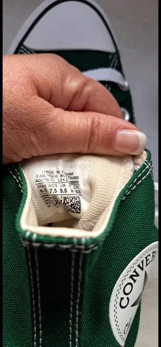 Deportivas Converse Chuck Taylor Altas Verdes