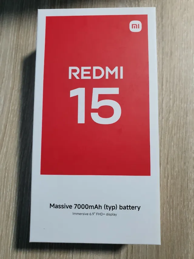 Redmi 15 7000mAh FHD+