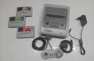 Supernintendo snes super Nintendo + 3 Giochi