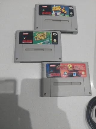 Supernintendo snes super Nintendo + 3 Giochi