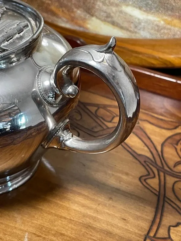 Teiera in silver plated anni '30