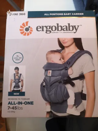 Portabebés Ergobaby Omni 360 Azul