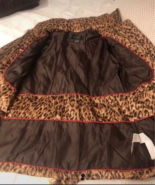 Anorak Zara estampado leopardo