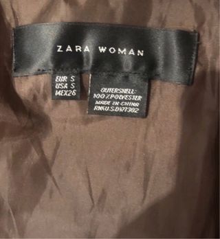 Anorak Zara estampado leopardo