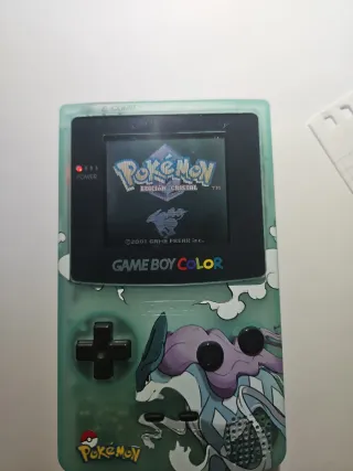 Pokemon Edición Cristal Game Boy Color