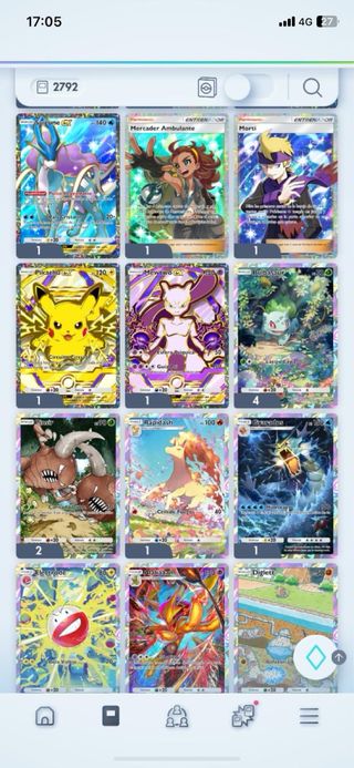 Cartas Pokémon TCG