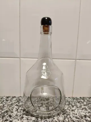 Lote Botellas Decorativas Cristal