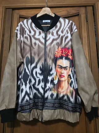 Cazadora Frida Kahlo Talla Única