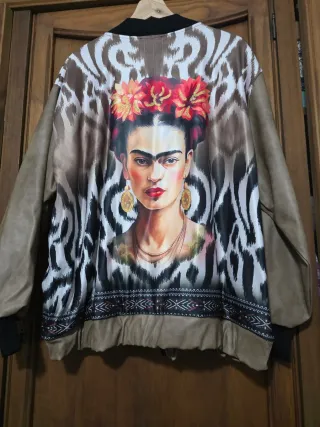 Cazadora Frida Kahlo Talla Única