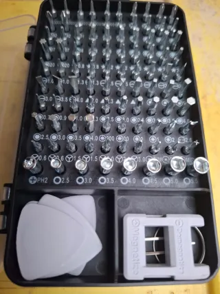 Juego 115 Piezas Destornilladores Magnéticos