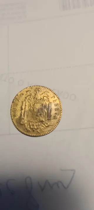 Peseta Franco 1953 defectuosa