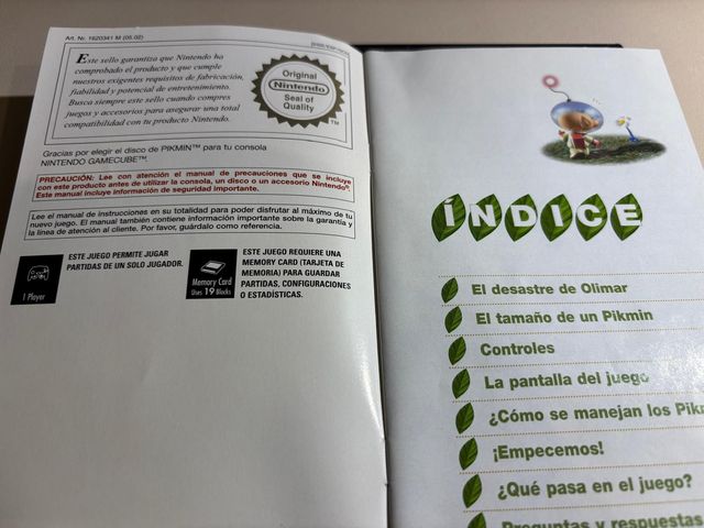 Pikmin GameCube PAL ESP Completo