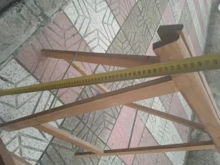 Burriquetas de madera plegables