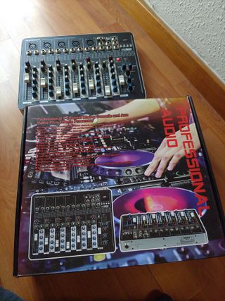 Mesa de mezclas profesional 7 canales