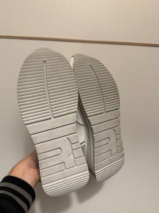 Scarpe Replay bianche e argento