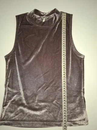 Conjunto falda negra y Camiseta terciopelo fiesta