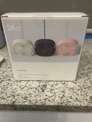 Mini ventilador USB portátil mesa
