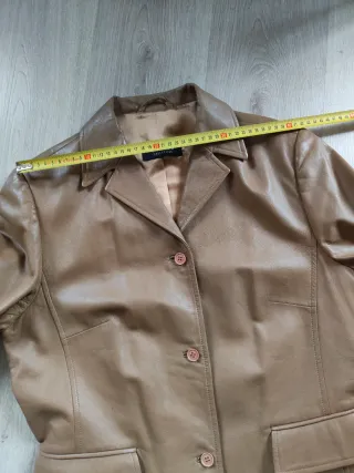 Blazer PIEL auténtica Camel XL 40 42