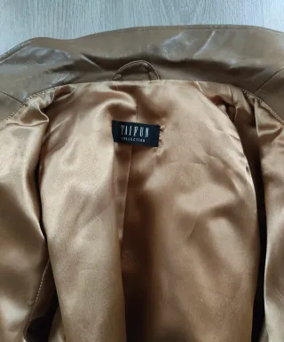 Blazer PIEL auténtica Camel XL 40 42