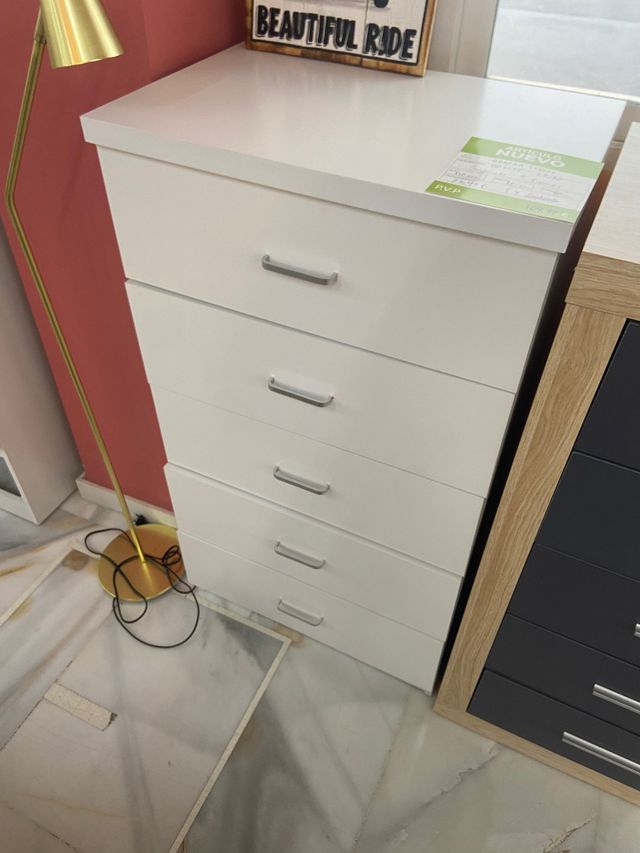 SINFONIER BLANCO CON 5 CAJONES