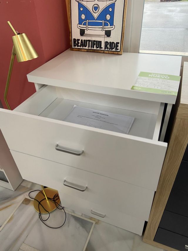 SINFONIER BLANCO CON 5 CAJONES