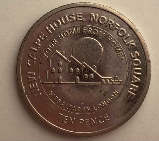 Gibraltar 10 Pence Moneda