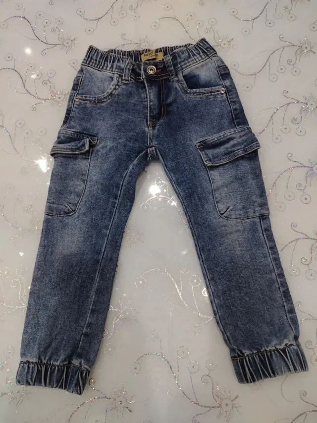 Jeans cargo bambino