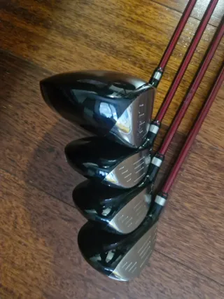 Juego Palos Golf Mujer Daiwa Rojo