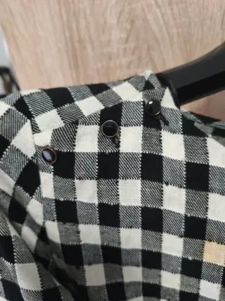 Vestido Zara Cuadros Talla L