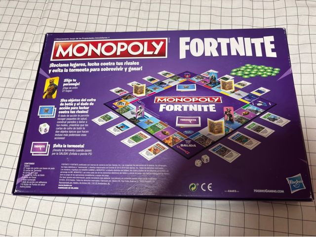Monopoly Fortnite Edición Español