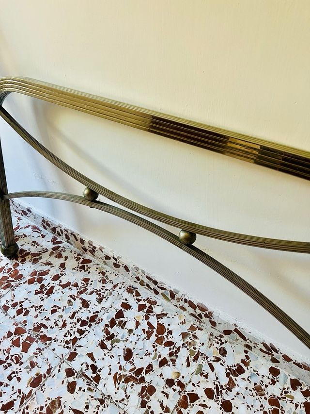 Cabecero y piecero cama metal vintage