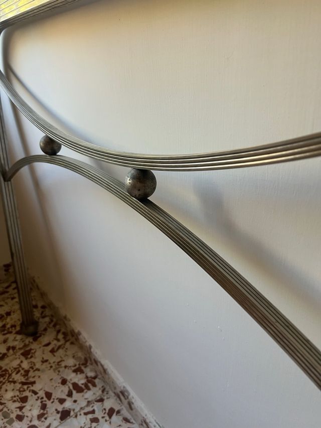 Cabecero y piecero cama metal vintage