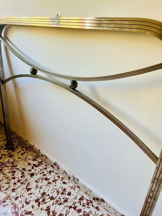 Cabecero y piecero cama metal vintage