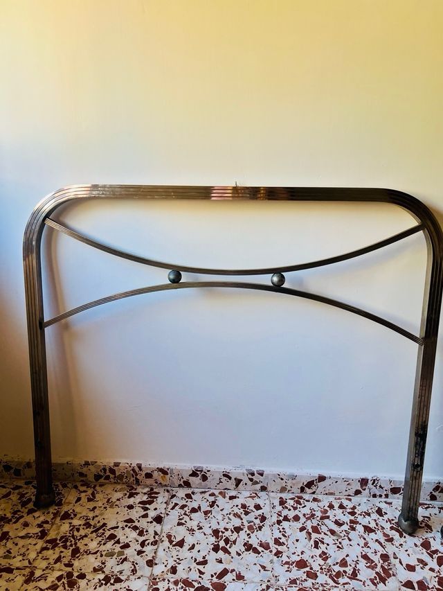 Cabecero y piecero cama metal vintage