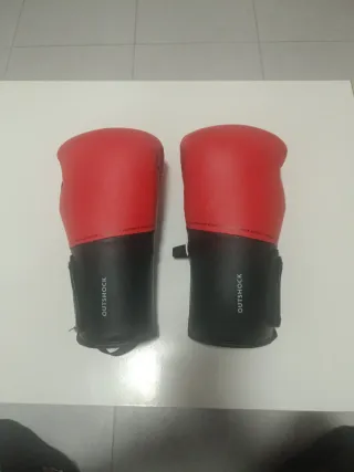 Guantes de boxeo 10 oz rojos