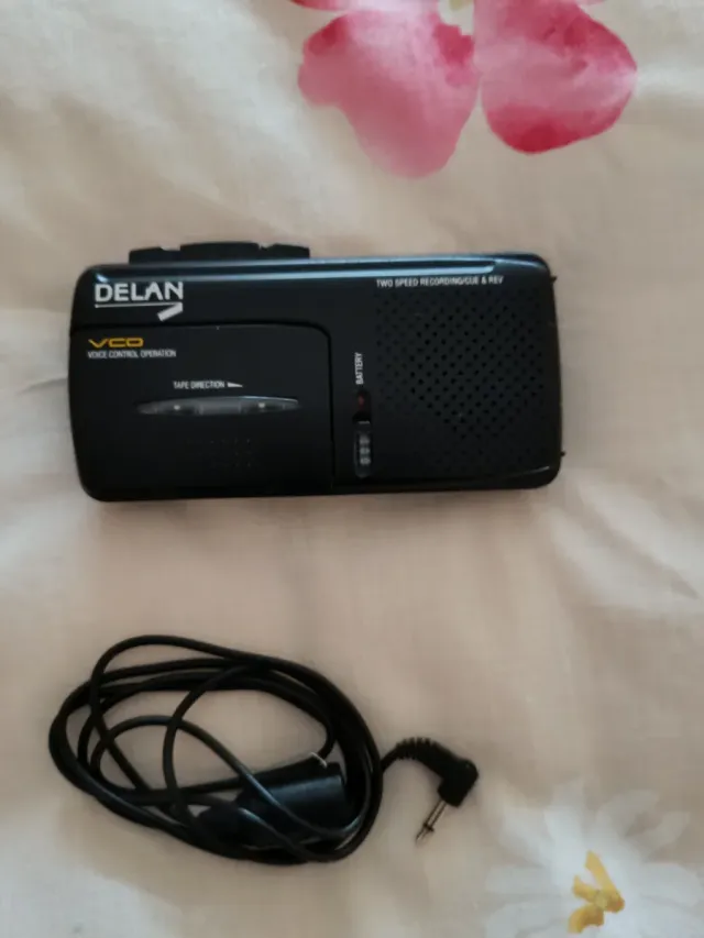 Grabadora DELAN VCO Vintage Pequeña