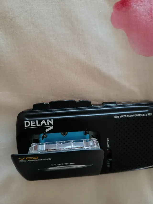 Grabadora DELAN VCO Vintage Pequeña