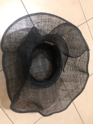 Cappello cerimonia Marilù blu