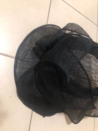 Cappello cerimonia Marilù blu