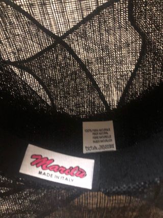 Cappello cerimonia Marilù blu