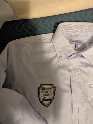 Camicia Harmont & Blaine Uomo Azzurra