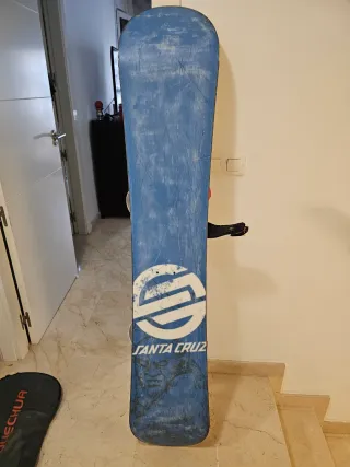 Tabla Snow Santa Cruz con Fijaciones