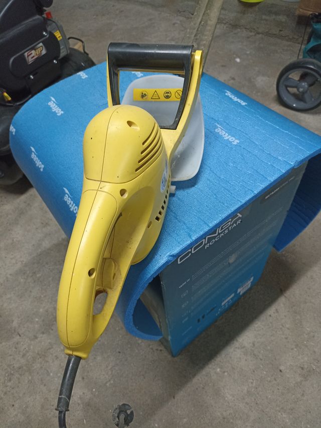 Cortasetos Eléctrico Amarillo