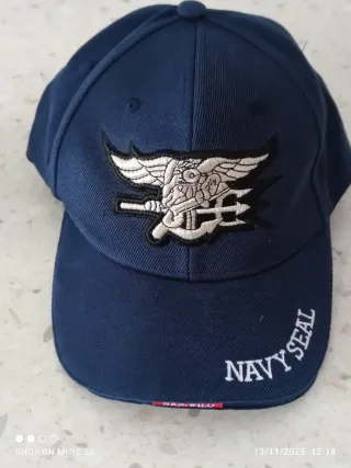 Berretto Navy Seal blu