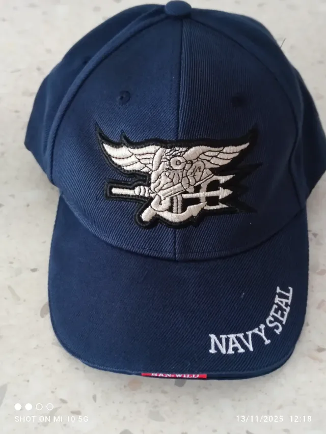 Berretto Navy Seal blu