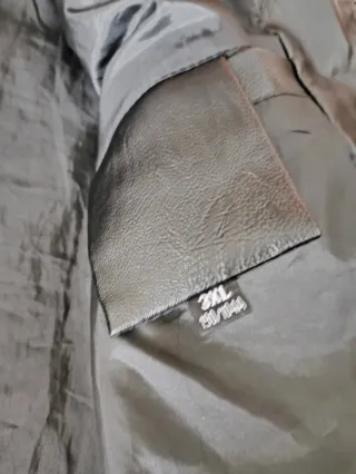 Chaqueta piel sintética talla L